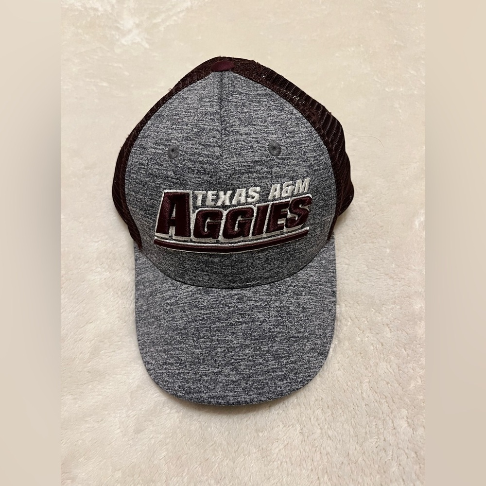 Texas A&M Aggies Baseball Cap NWOT Adjustab Back Snap Logo on Front & Back
